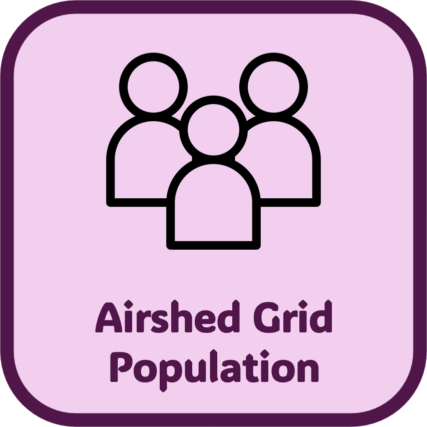 India NCAP Airshed Population